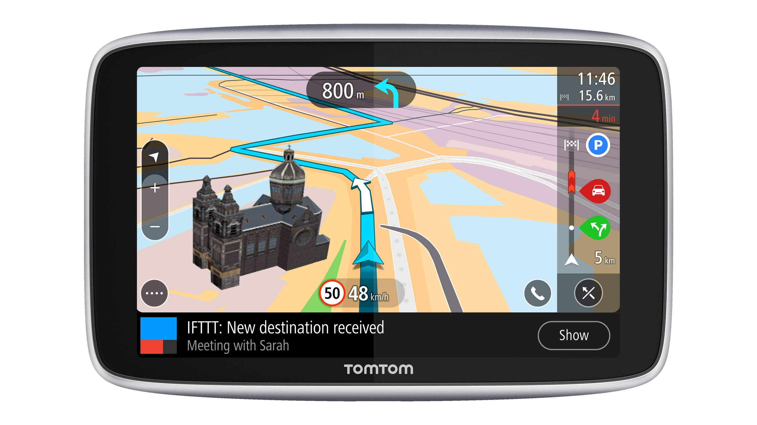GPS Tom Tom 1PL5.002.30 Go PREMIUM 5" WORLD