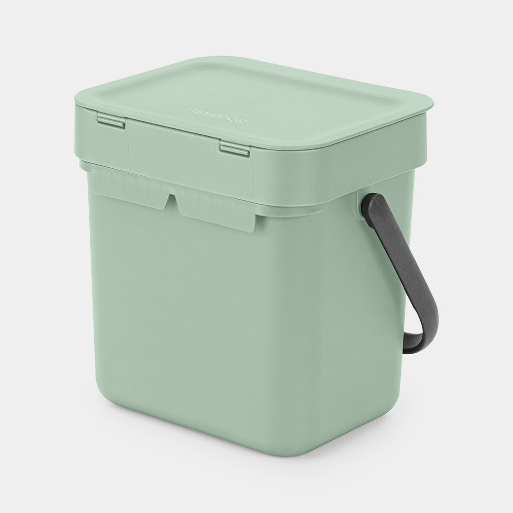 Afvalemmer BRABANTIA 211683 Sort&Go 3L Jade Green