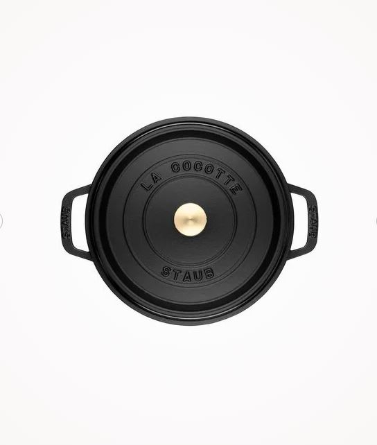 Ronde cocotte STAUB 1102625 Zwart - 26cm - 5,2L