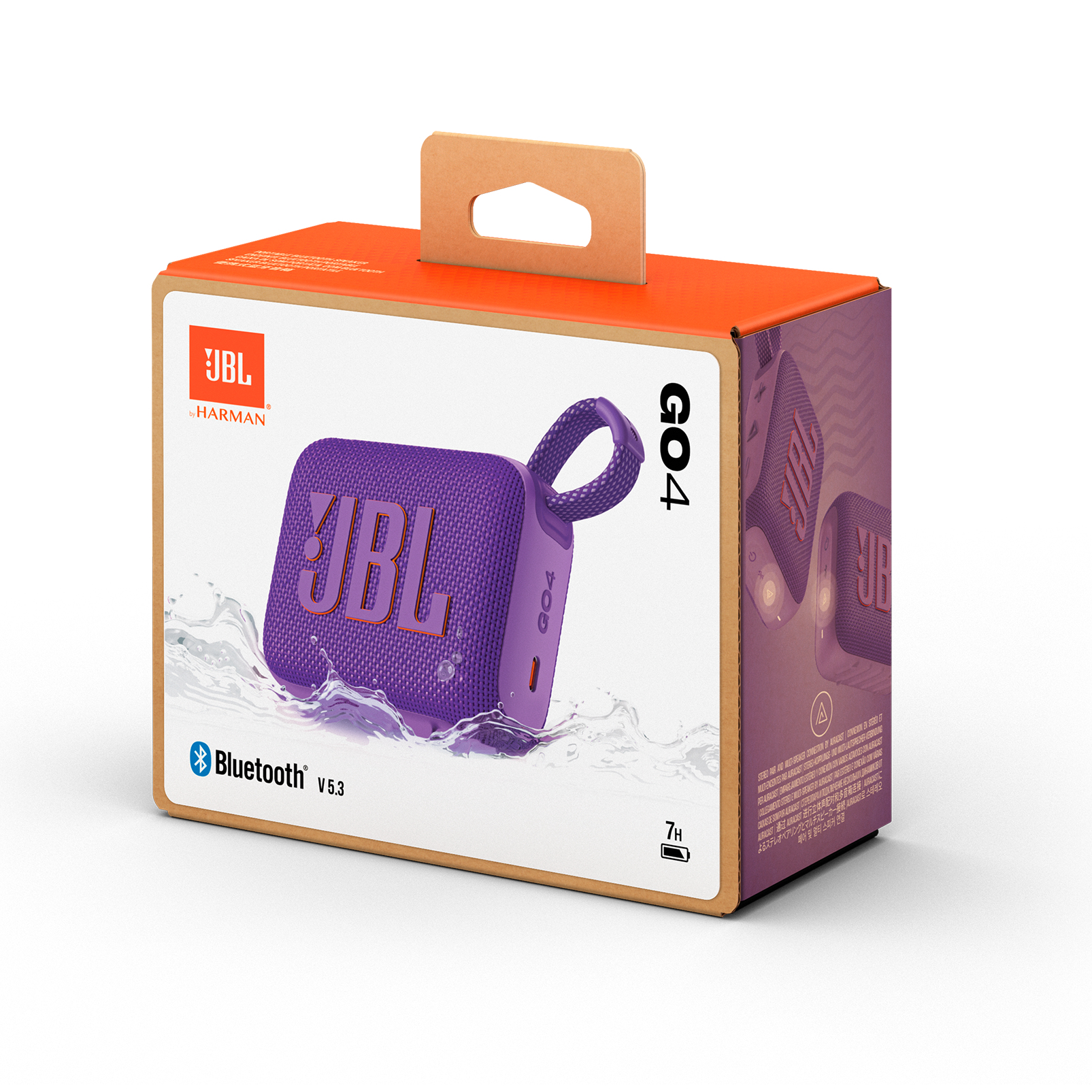 Bluetooth speaker JBL Go 4 paars