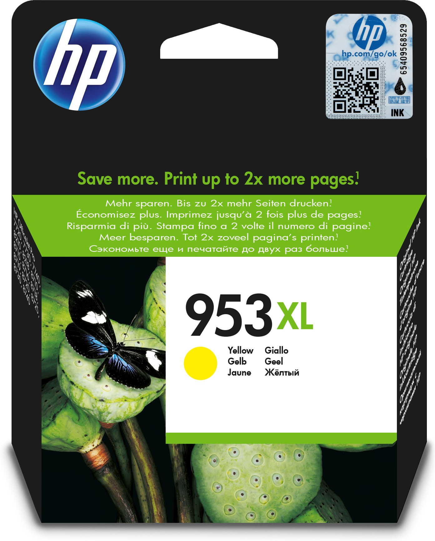 HP 953xl inktcartridge geel