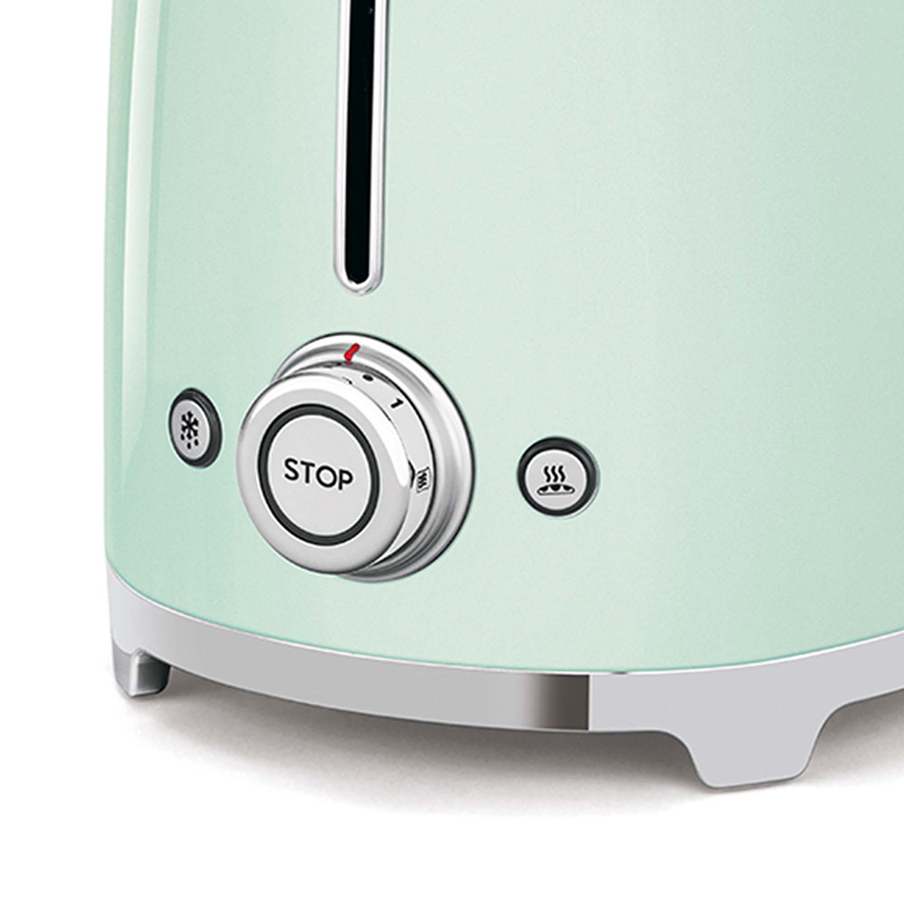 Smeg broodrooster pastelgroen TSF02PGEU