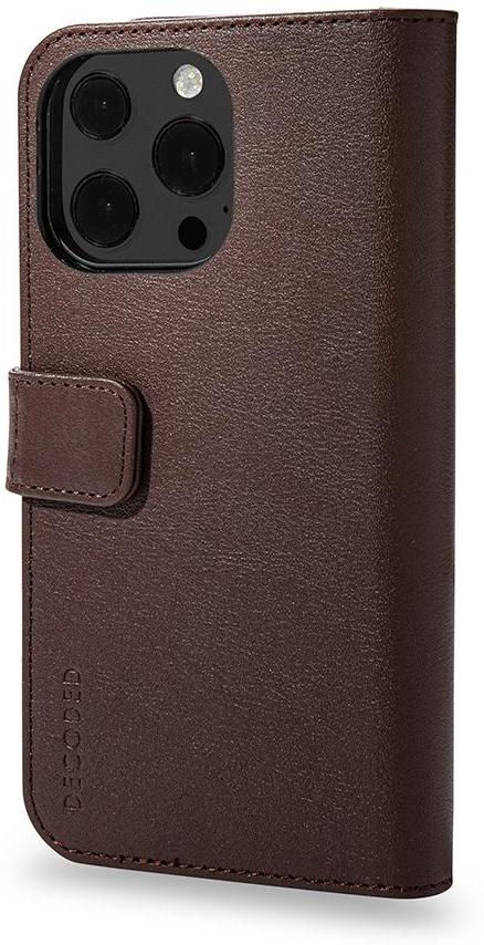 Tas DECODED Detachable Wallet iPhone 13 Pro brown