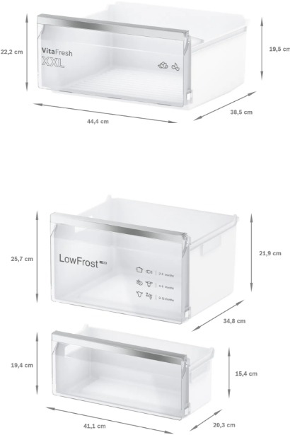 Bosch Serie 4 KIV87VSE0 réfrigérateur-congélateur Intégré 270 L E