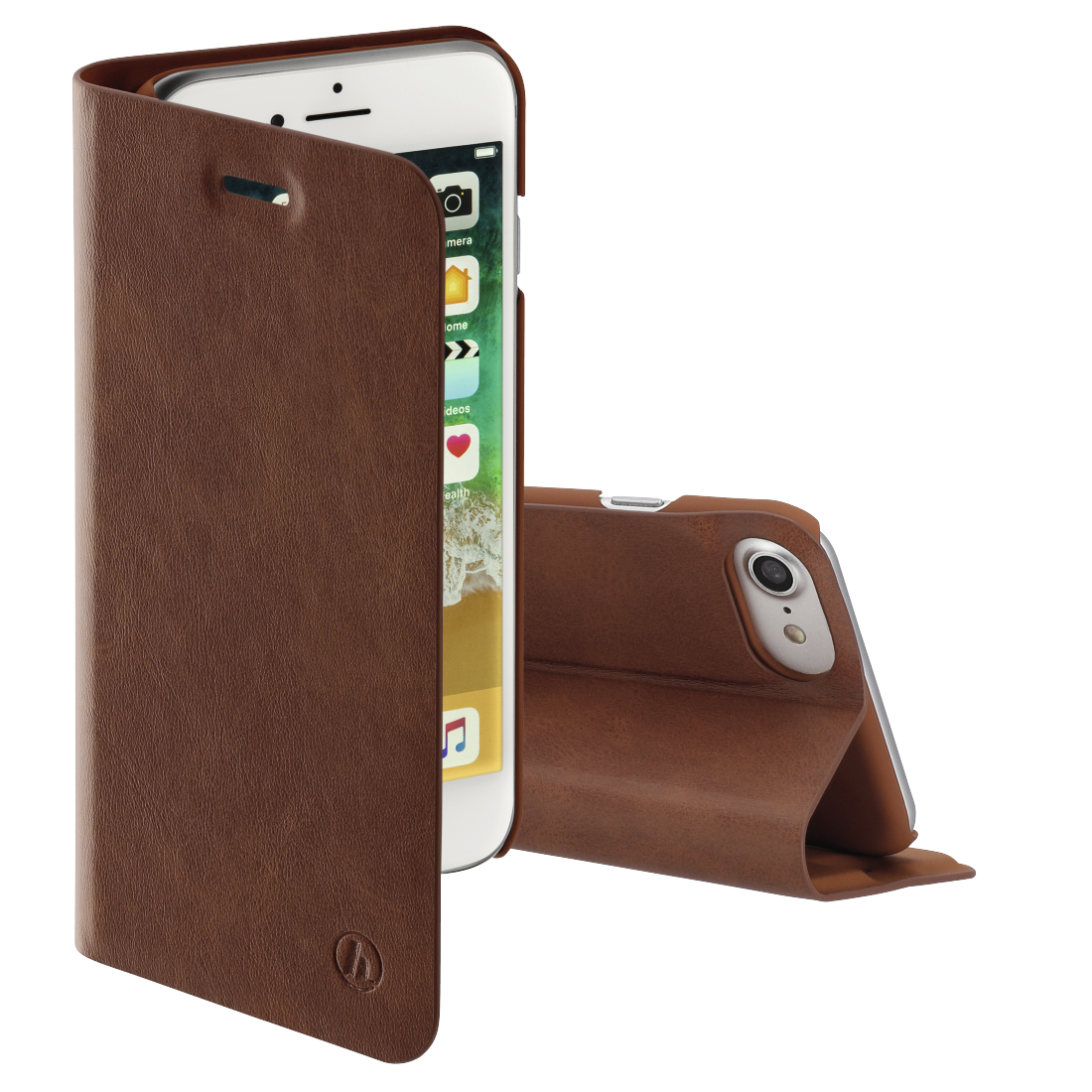 Tas (TEL) HAMA 185777 Guard Pro Booklet iPhone 7/8 Brown