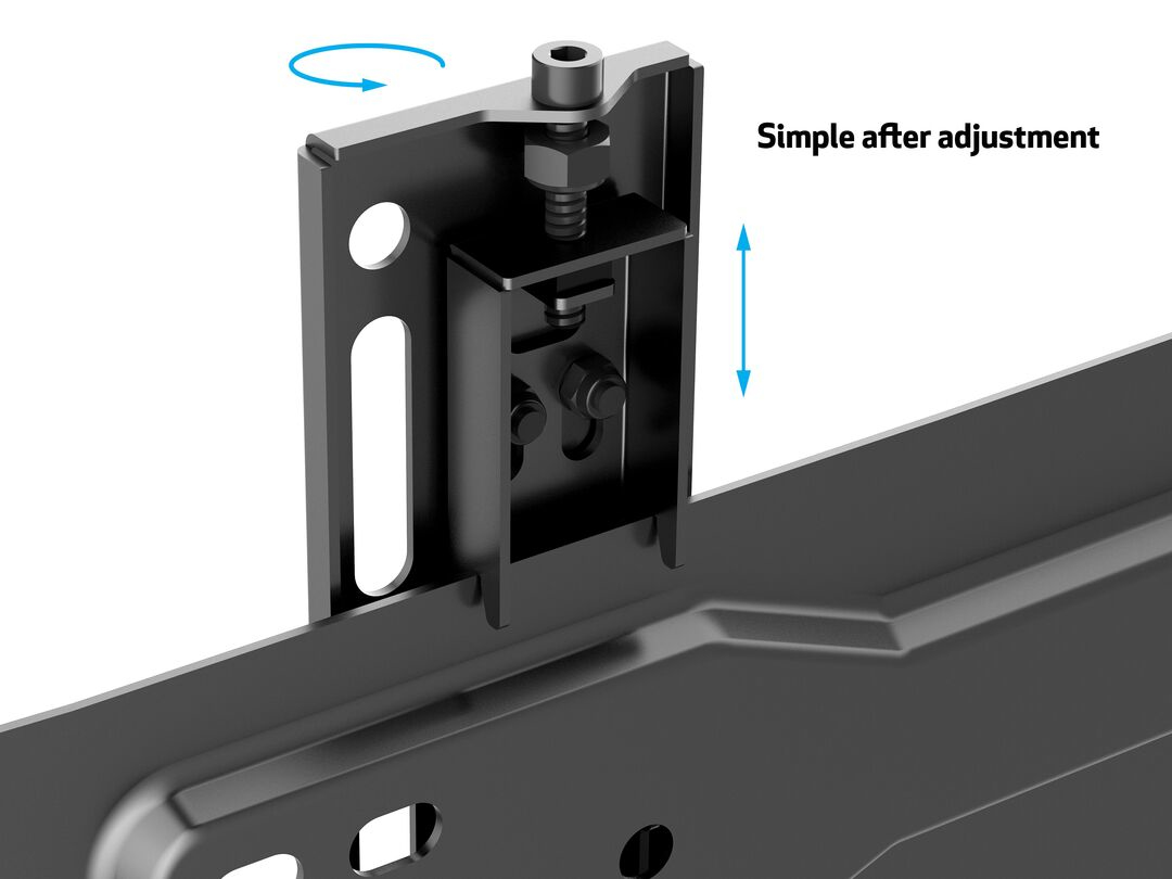 Multibrackets 5563 bevestiging voor signage-beeldschermen 2,54 m (100") Zwart