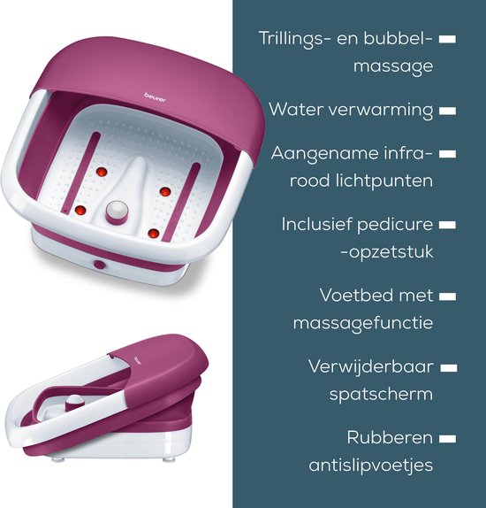 Voetenbad BEURER FB30 Bubbel