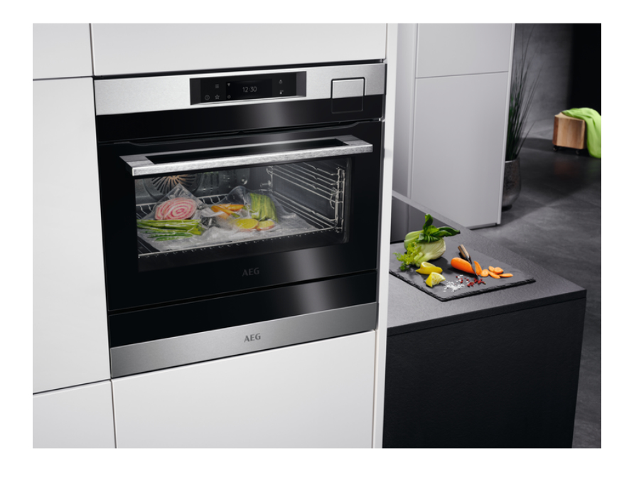 AEG Series 8000 KSK792280M oven 43 l A++ Zwart, Roestvrijstaal