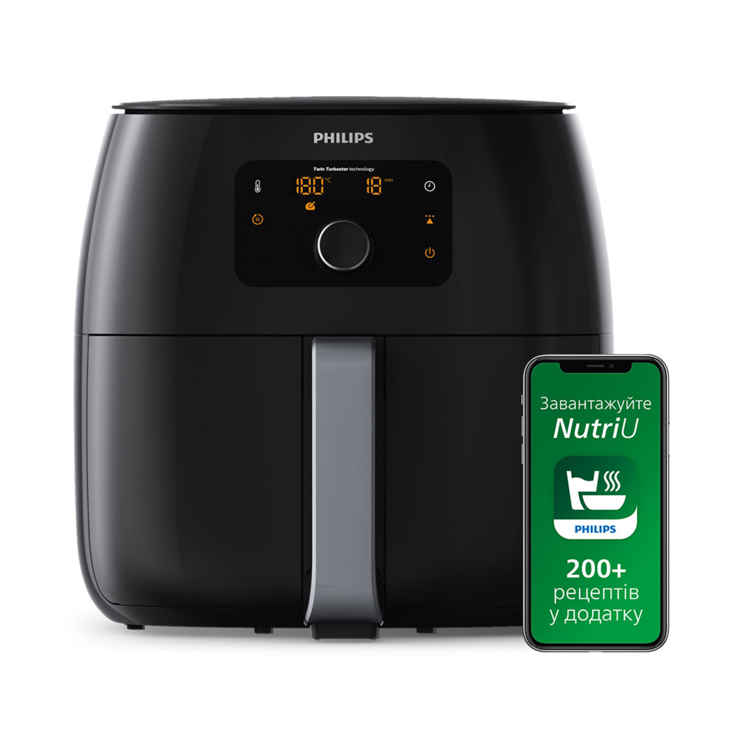 Philips Avance Collection Premium HD9650/90 Airfryer XXL - 6 porties