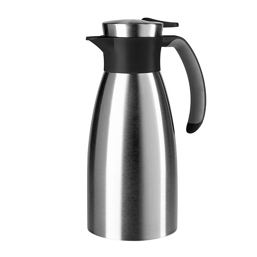 EMSA 508932 carafe, pichet et bouteille Noir, Acier inoxydable