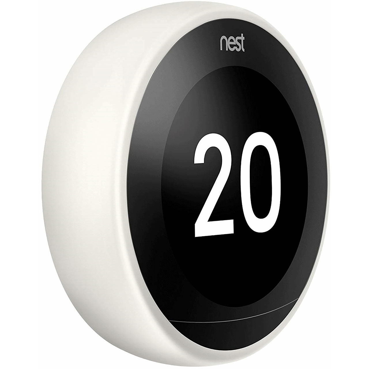 Google nest learning thermostat white