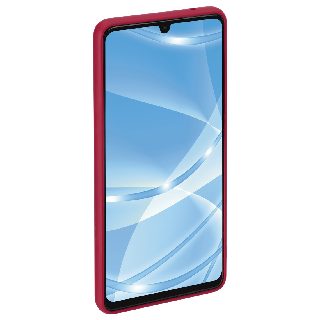 Hama Coque de protection Finest Feel pour Samsung Galaxy A33 5G, rouge