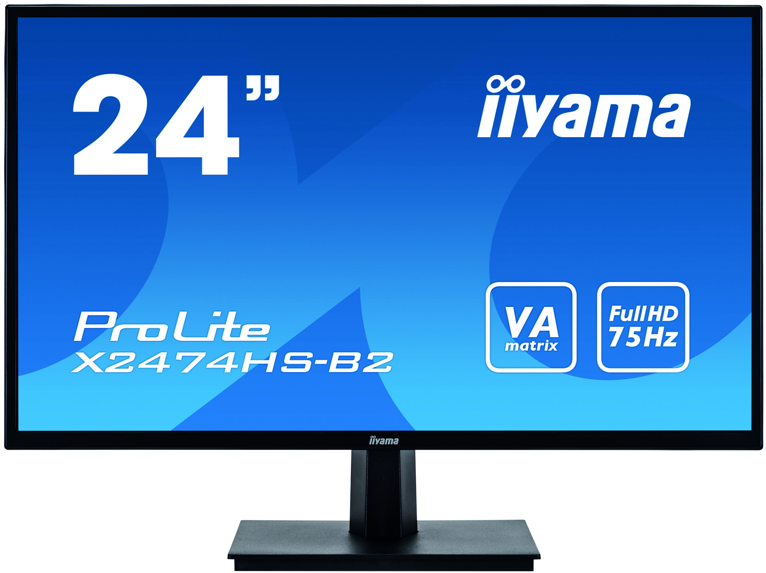 Monitor Iiyama X2474HS-B2 FHD Mat 16:9 75Hz Black