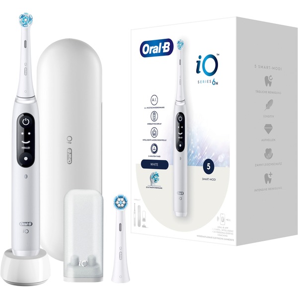 Brosse à dents BRAUN ORAL-B IO Series 6 wit + case