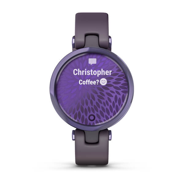 GARMIN LILY MIDNIGHT ORCHID SILICONE