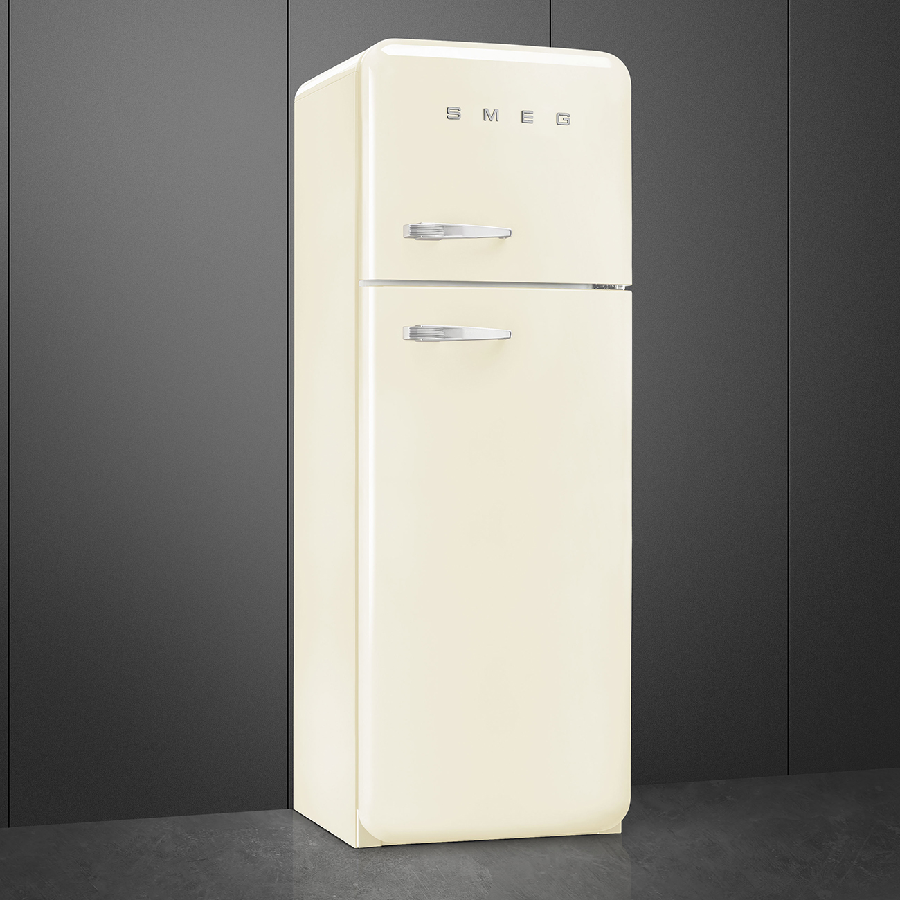 Smeg FAB30RCR5 koel-vriescombinatie Vrijstaand 294 l D Crème