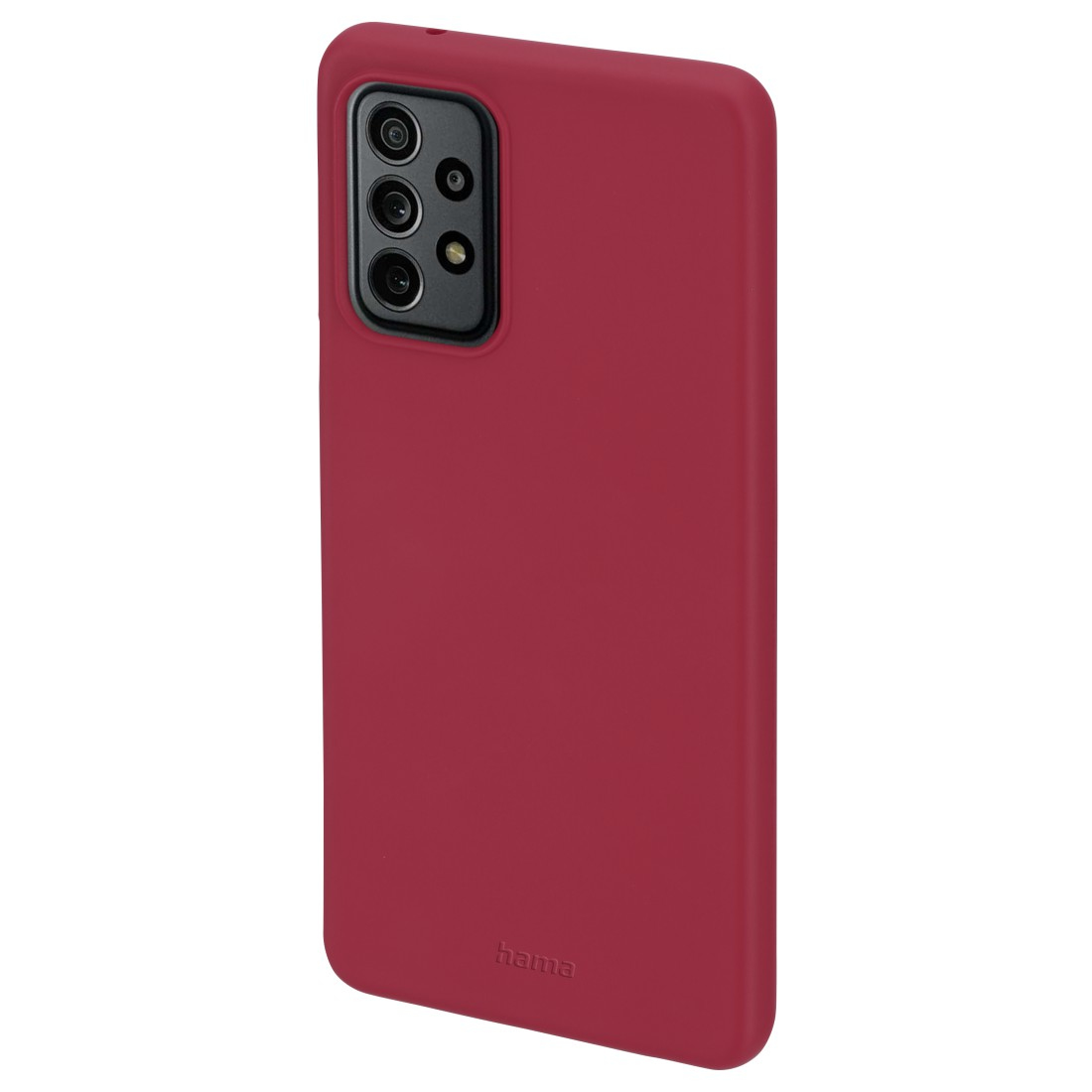 Hama Coque de protection Finest Feel pour Samsung Galaxy A33 5G, rouge