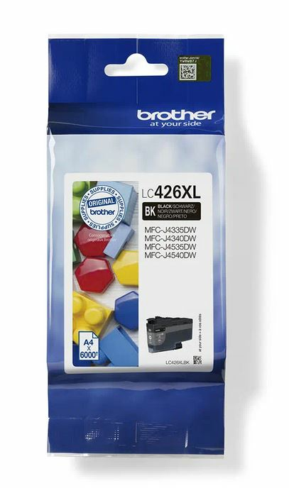 Brother LC-426XLBK inktcartridge 1 stuk(s) Origineel Hoog (XL) rendement Zwart