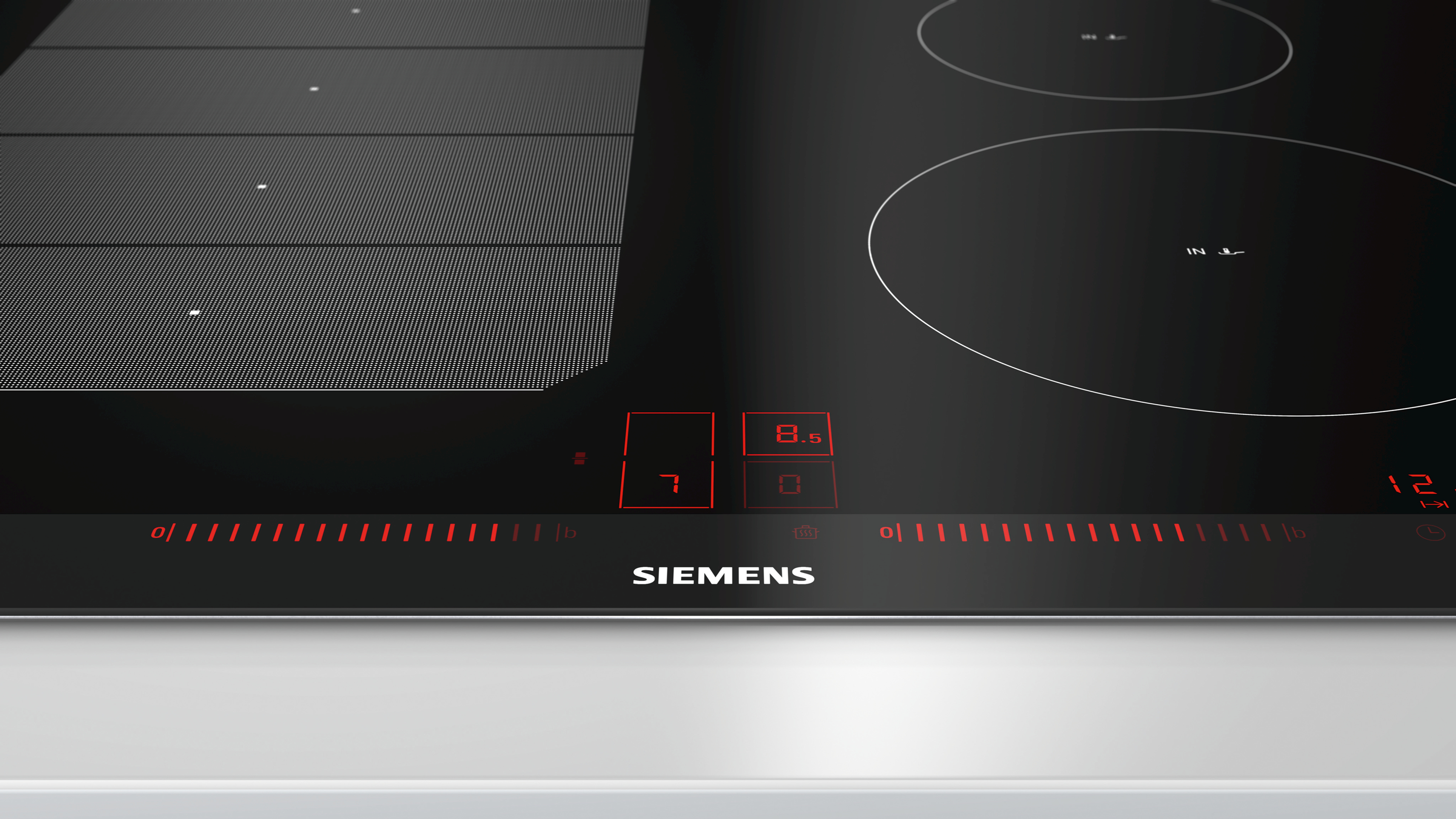 Siemens EX775LEC1E kookplaat Zwart Ingebouwd Inductiekookplaat zones 4 zone(s)