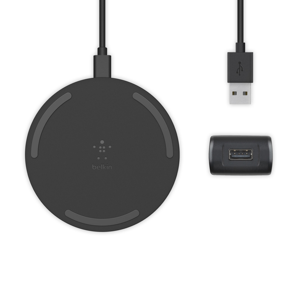 Belkin 10W Wireless Charging Pad with PSU & Mic