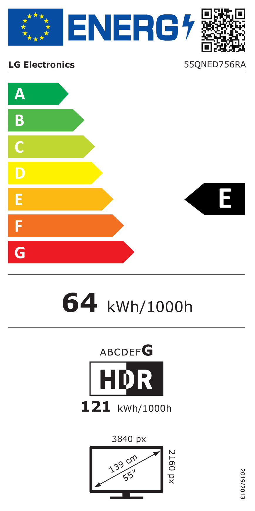 LG QNED TV 55QNED756RA