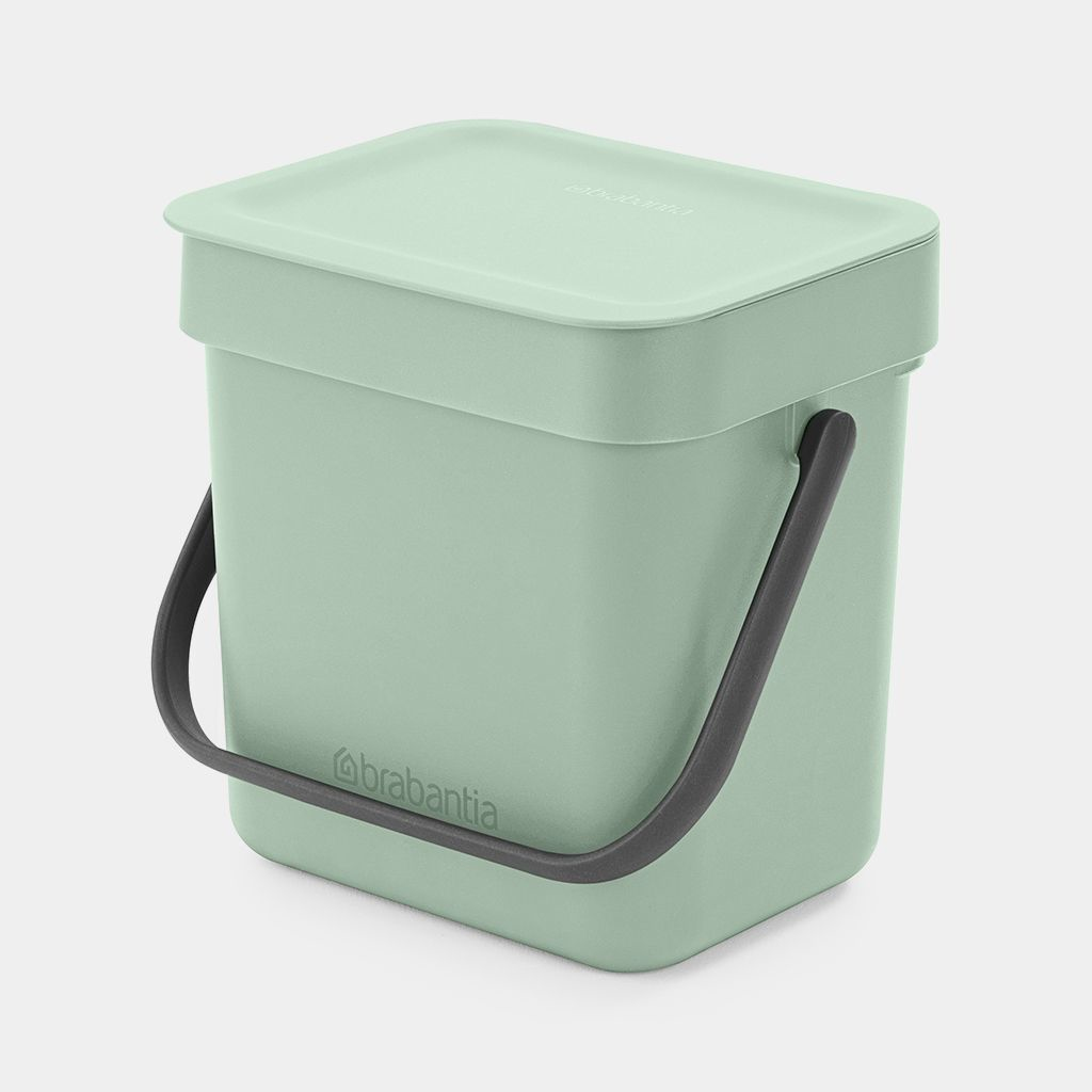 Afvalemmer BRABANTIA 211683 Sort&Go 3L Jade Green