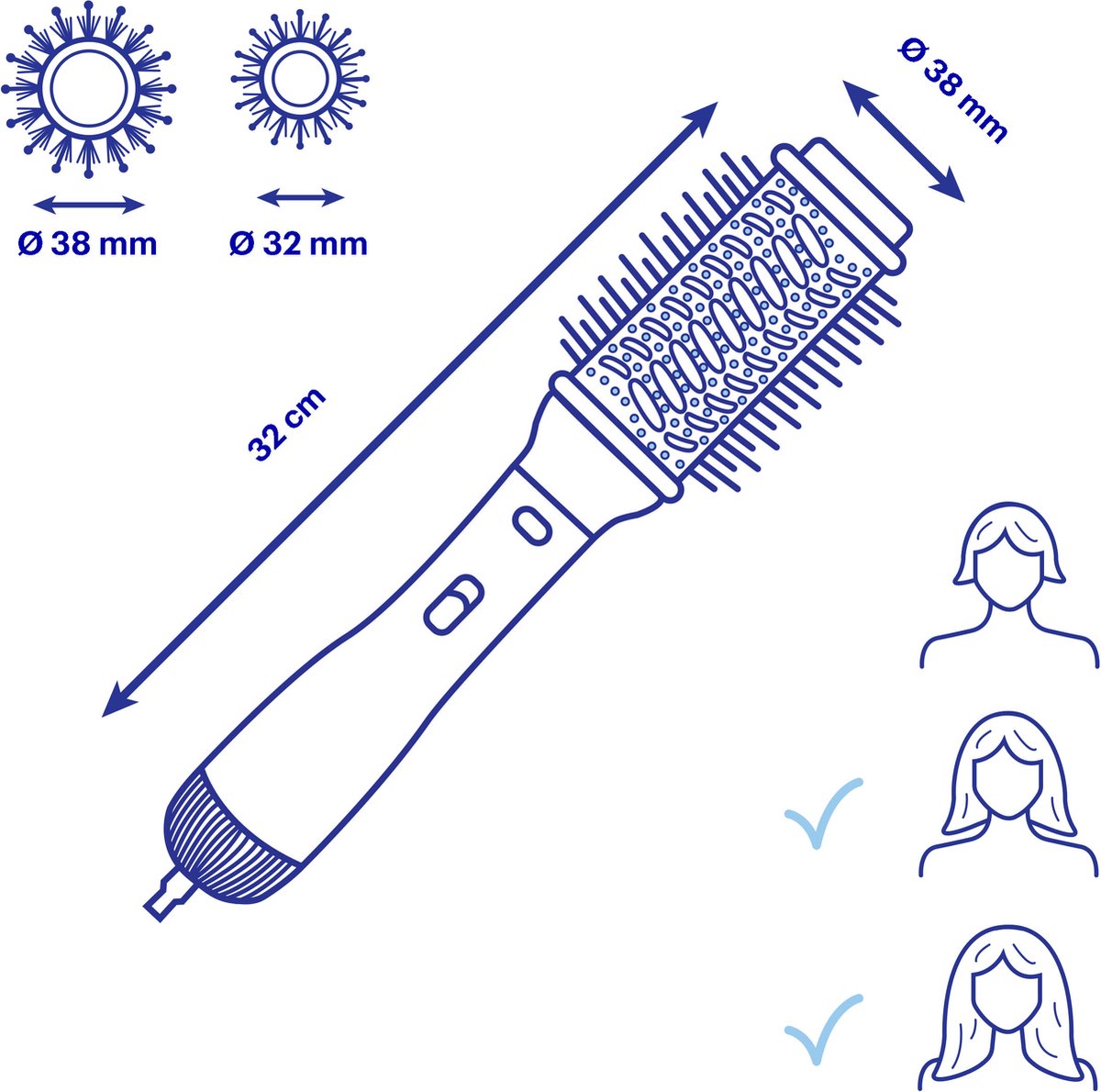 Brosse soufflante BABYLISS AS126E