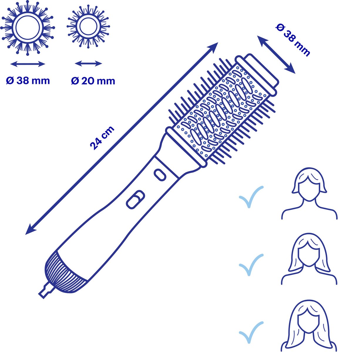 Babyliss brosse soufflante AS82E