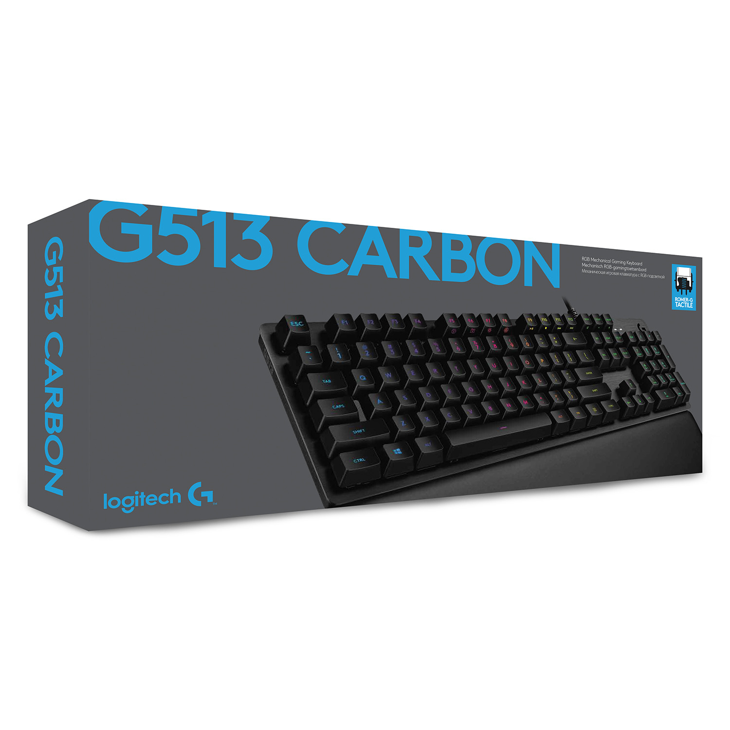 Toetsenbord Logitech G513 CARBON LIGHTSYNC RGB Mechanical Ga