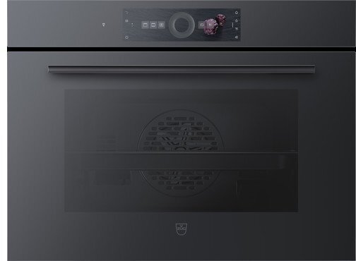 Oven BI VZUG Combair V6000 45, TopClean, zwart spiegelglas