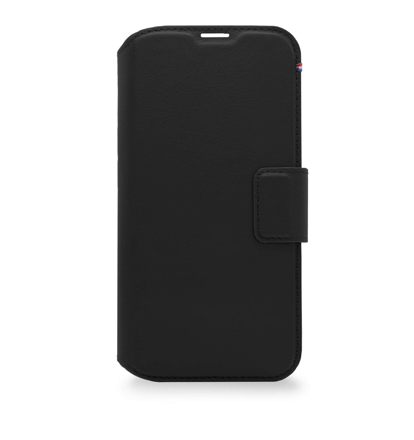 Decoded iPhone 14 Pro Max, hoesje wallet afneembaar leder, zwart