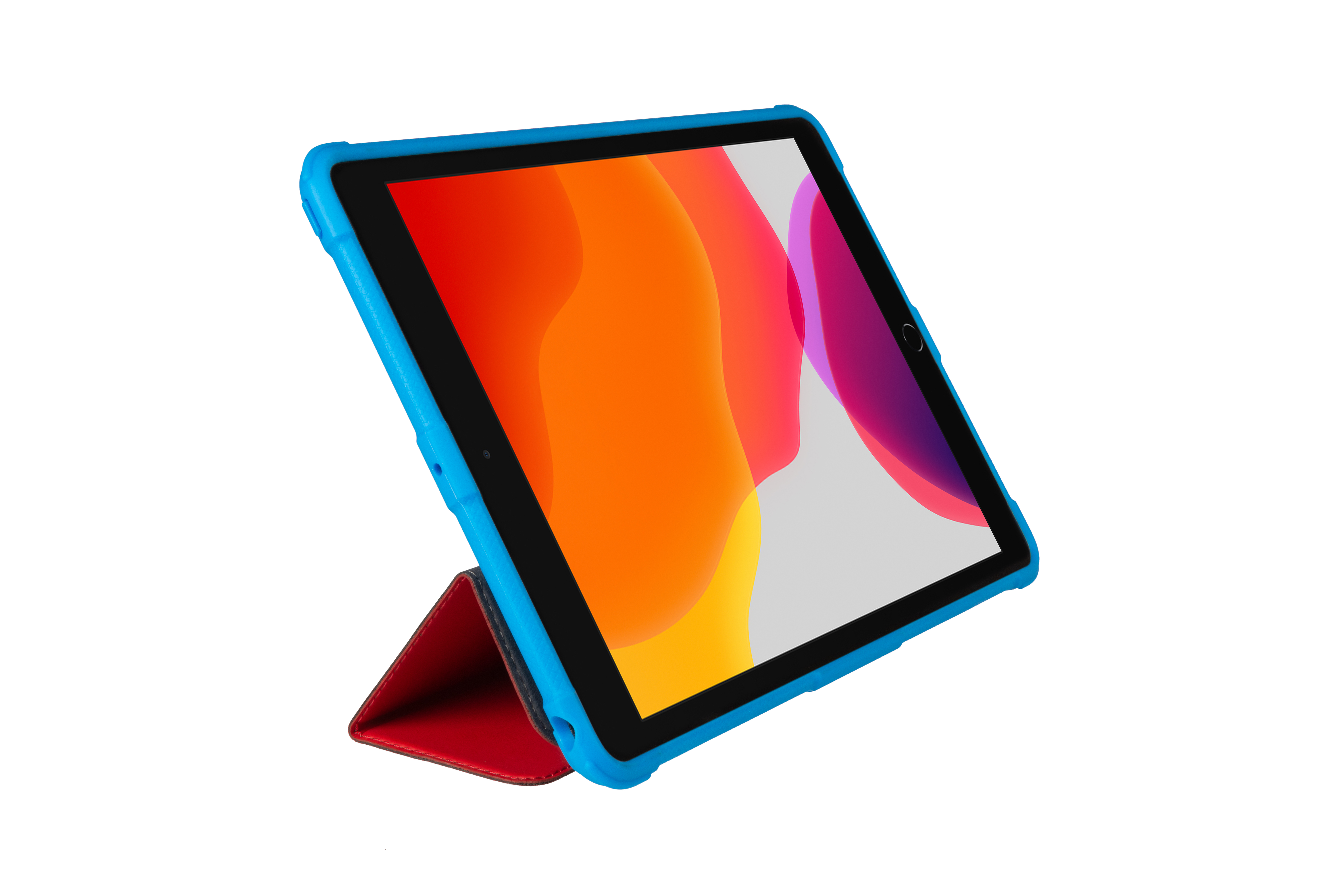 Gecko Super Hero Cover iPad 7/8/9th gen rood/blauw