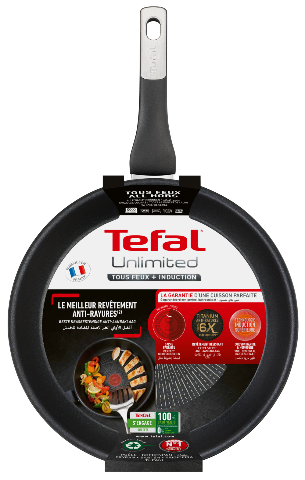 Braadpan TEFAL G2559072 Unlimited 22+28cm