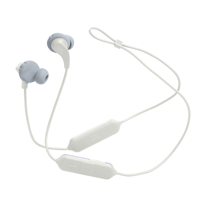 JBL Endurance Run 2 Hoofdtelefoons Draadloos In-ear Gesprekken/Muziek/Sport/Elke dag USB Type-C Bluetooth Wit