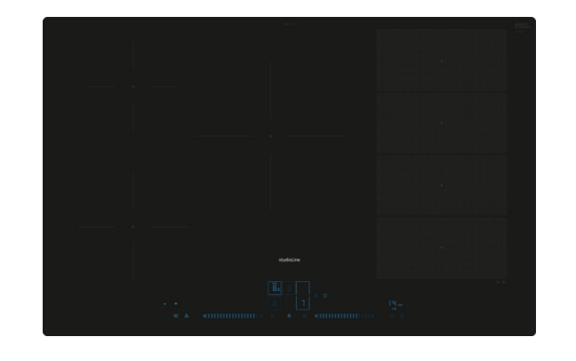 Siemens iQ700 EX807NVV6E kookplaat Zwart Ingebouwd 80 cm Inductiekookplaat zones 5 zone(s)