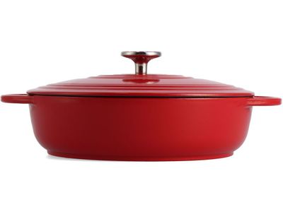 Stoofpot BK CC005953-001 Bourgogne / 28cm / Chili Red / laag model