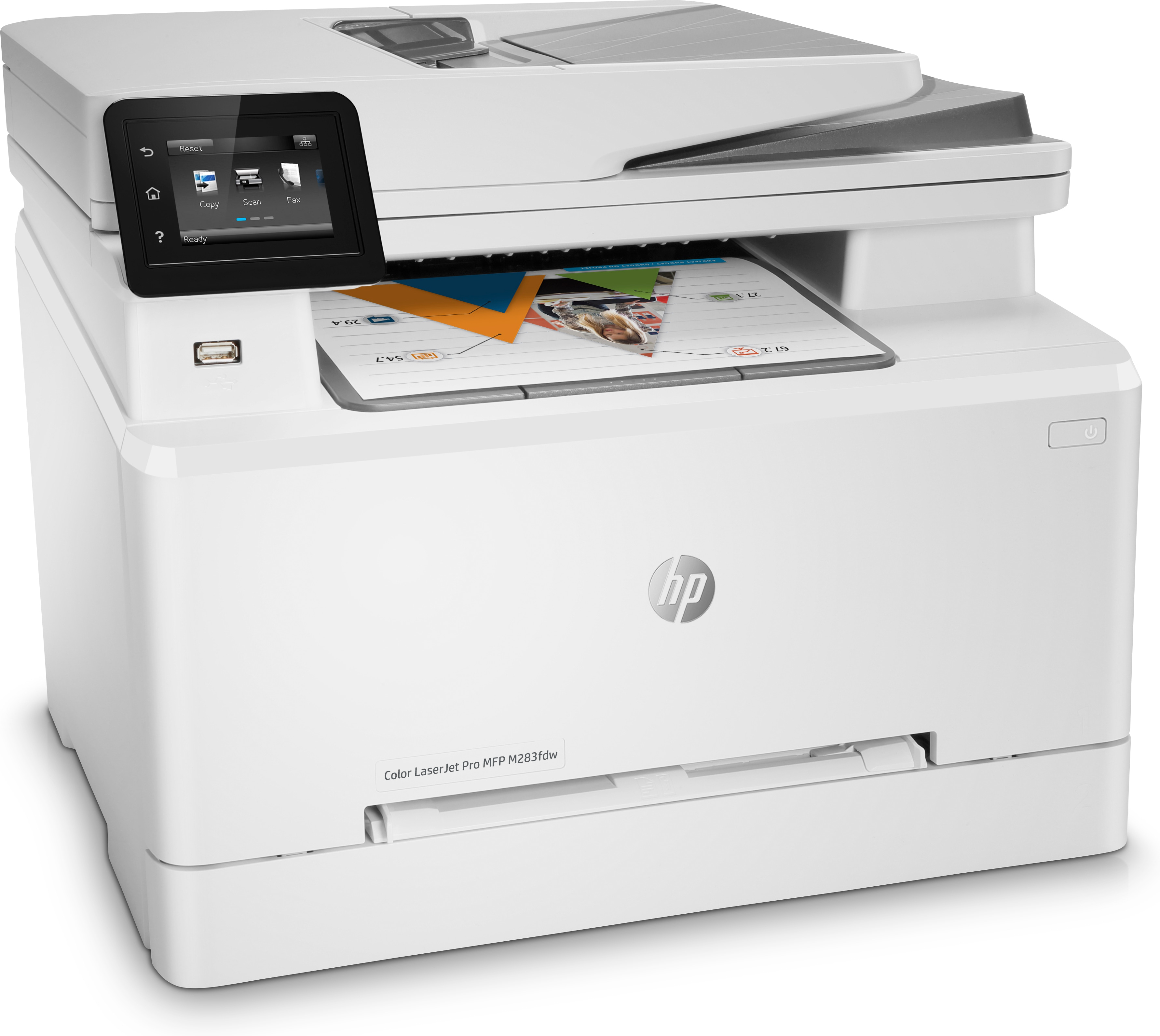 HP color laserjet pro mfp M283FDW