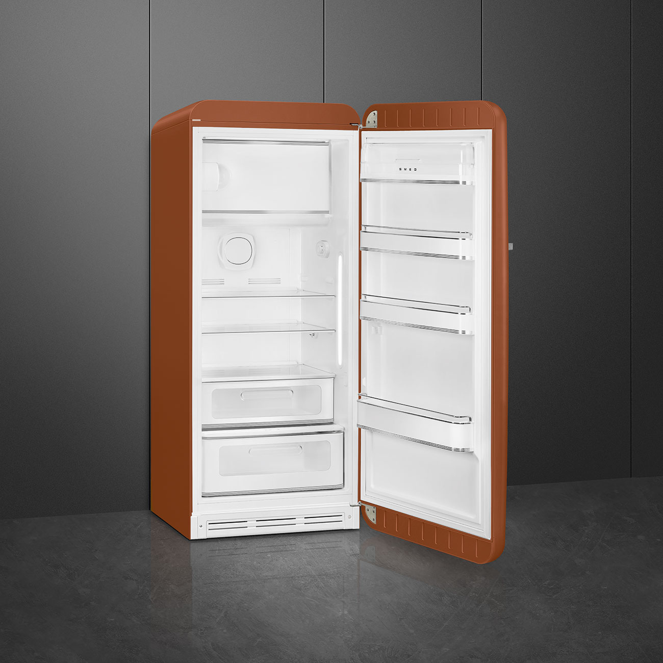 Koelkast SMEG FAB28RDRU5 50's Style Rust