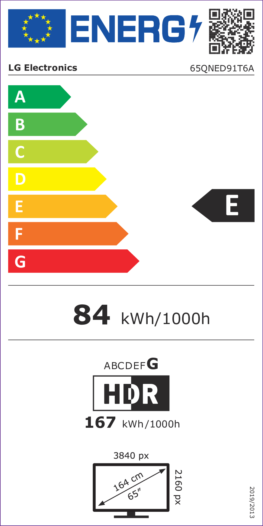 LG QNED TV 65QNED91T6A