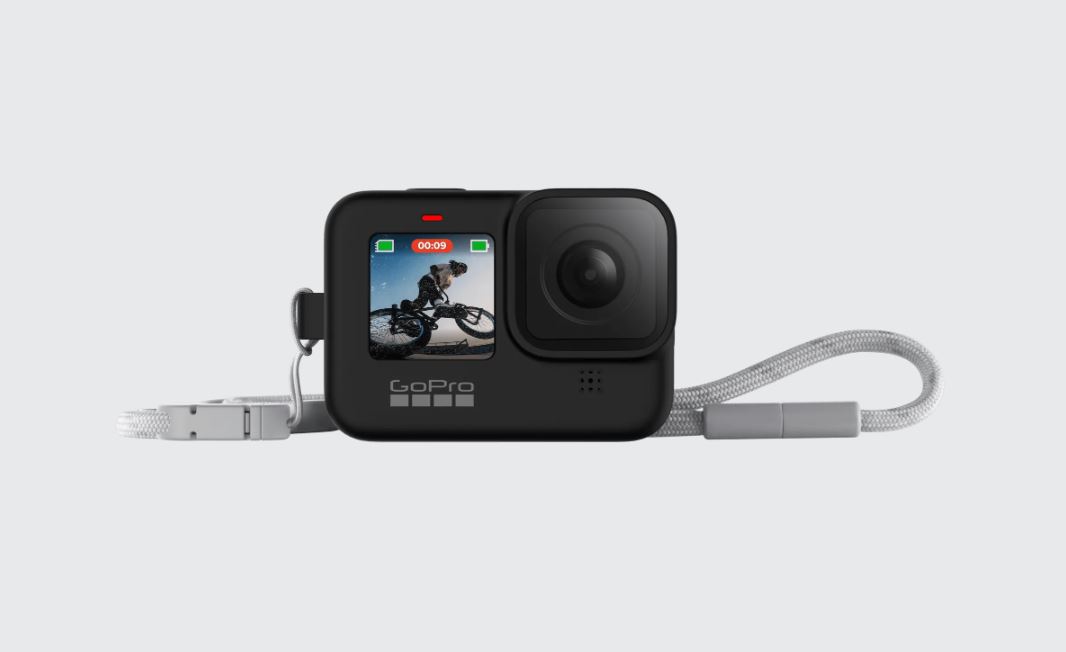 GoPro Sleeve + Lanyard Black Hero 9 10