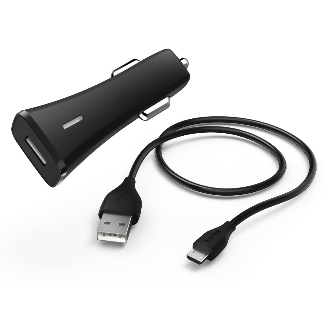 Hama Qualcomm Quick Charge 2.0 Mobiele telefoon, Smartphone Zwart Sigarettenaansteker Auto