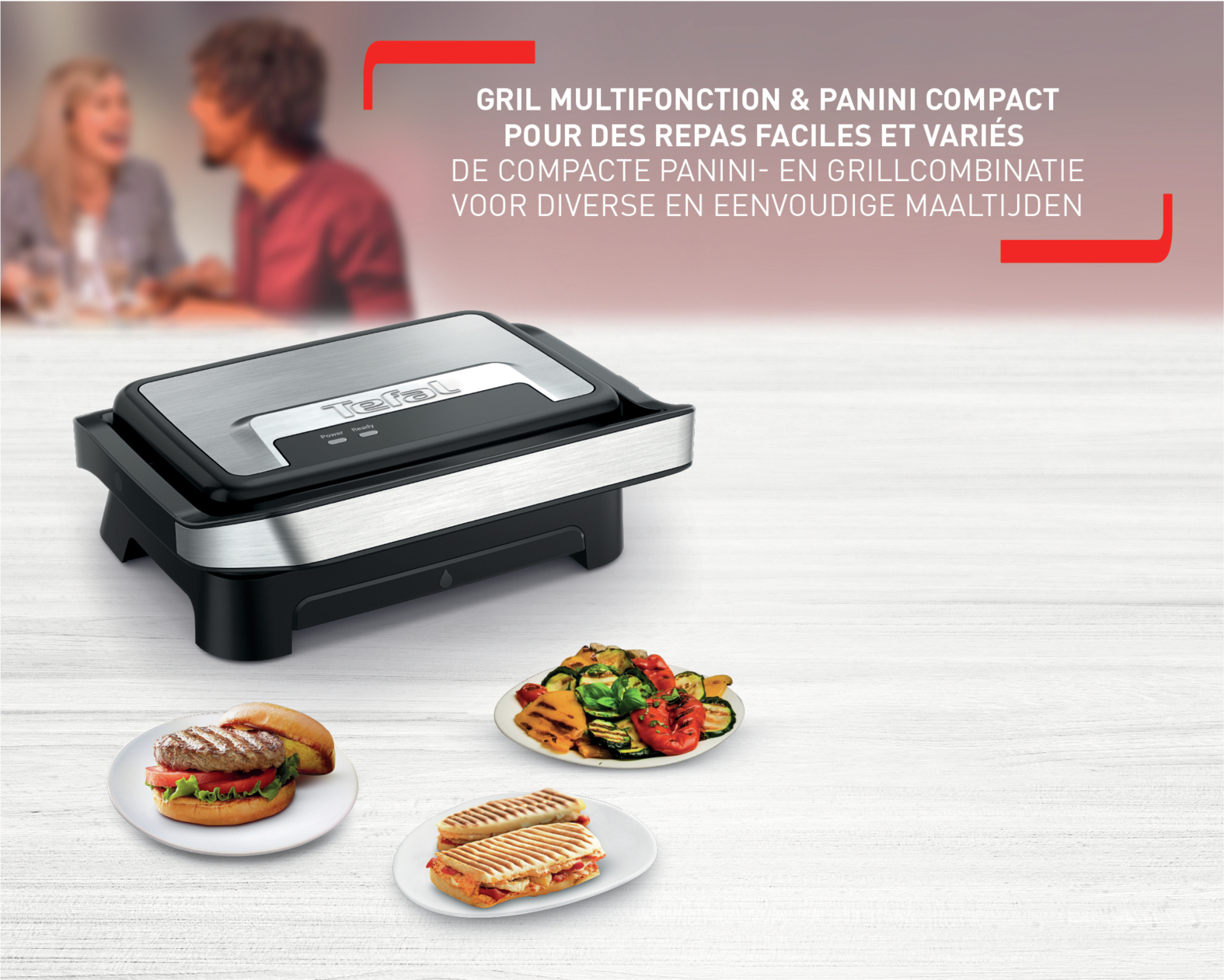 Grill TEFAL GC270D10 Inicio Compact