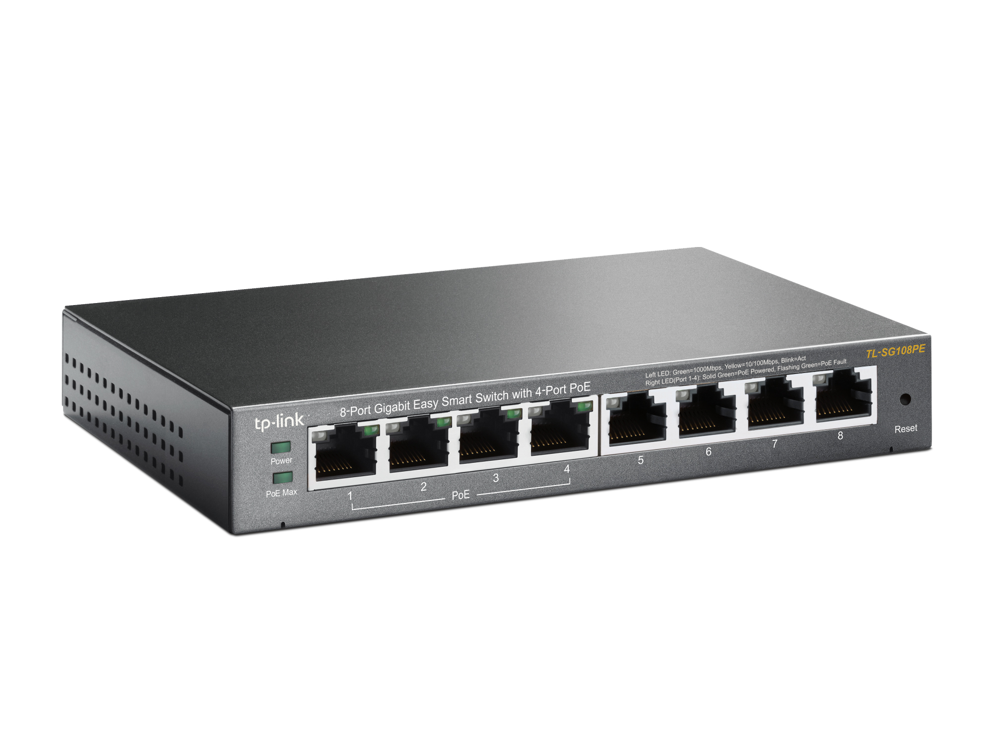 Switch TP-Link Easy Smart Switch 8-Port (4-Port PoE)