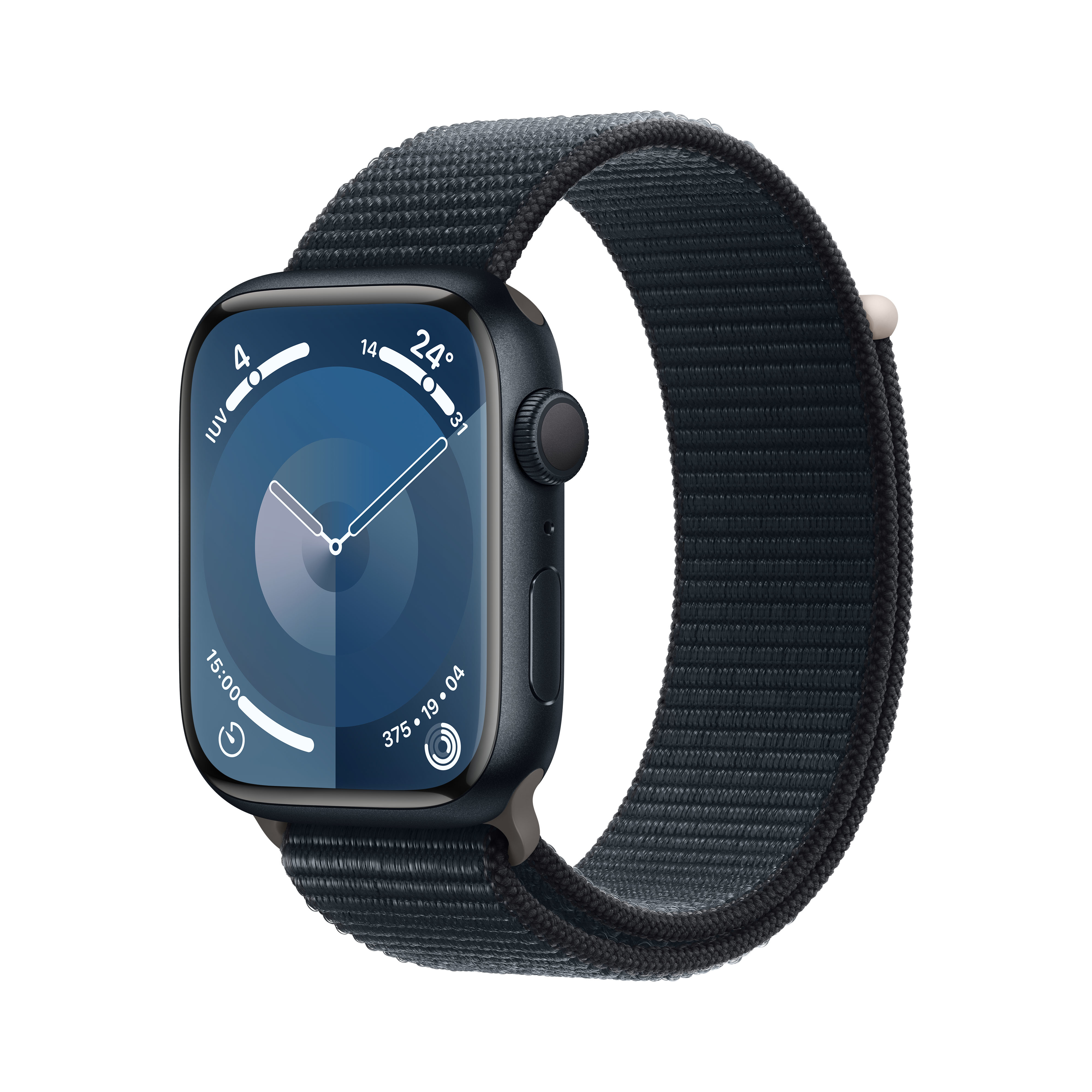 APPLE Watch 9 45mm Midnight Case &Midnight Sport Loop