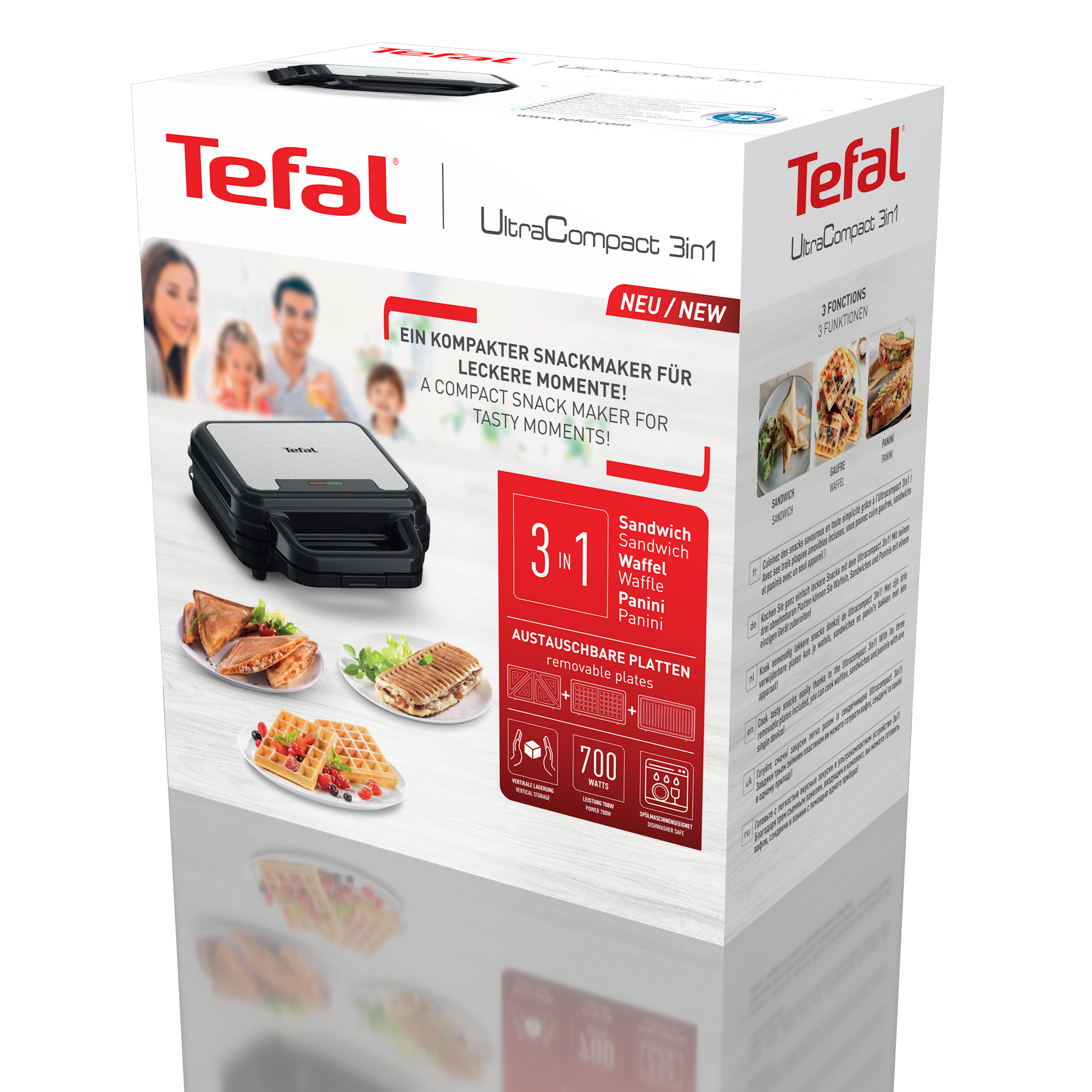 Croque / Wafel TEFAL SW383D10 Ultracompact