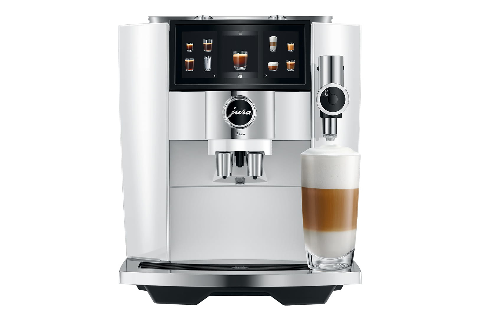 Espresso JURA 15594 J8 Twin Diamond White (EA)