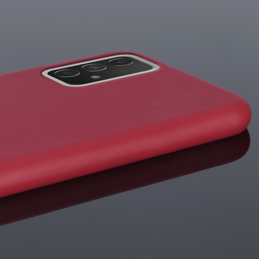 Cover TEL HAMA Finest Feel Samsung Galaxy A72 rood