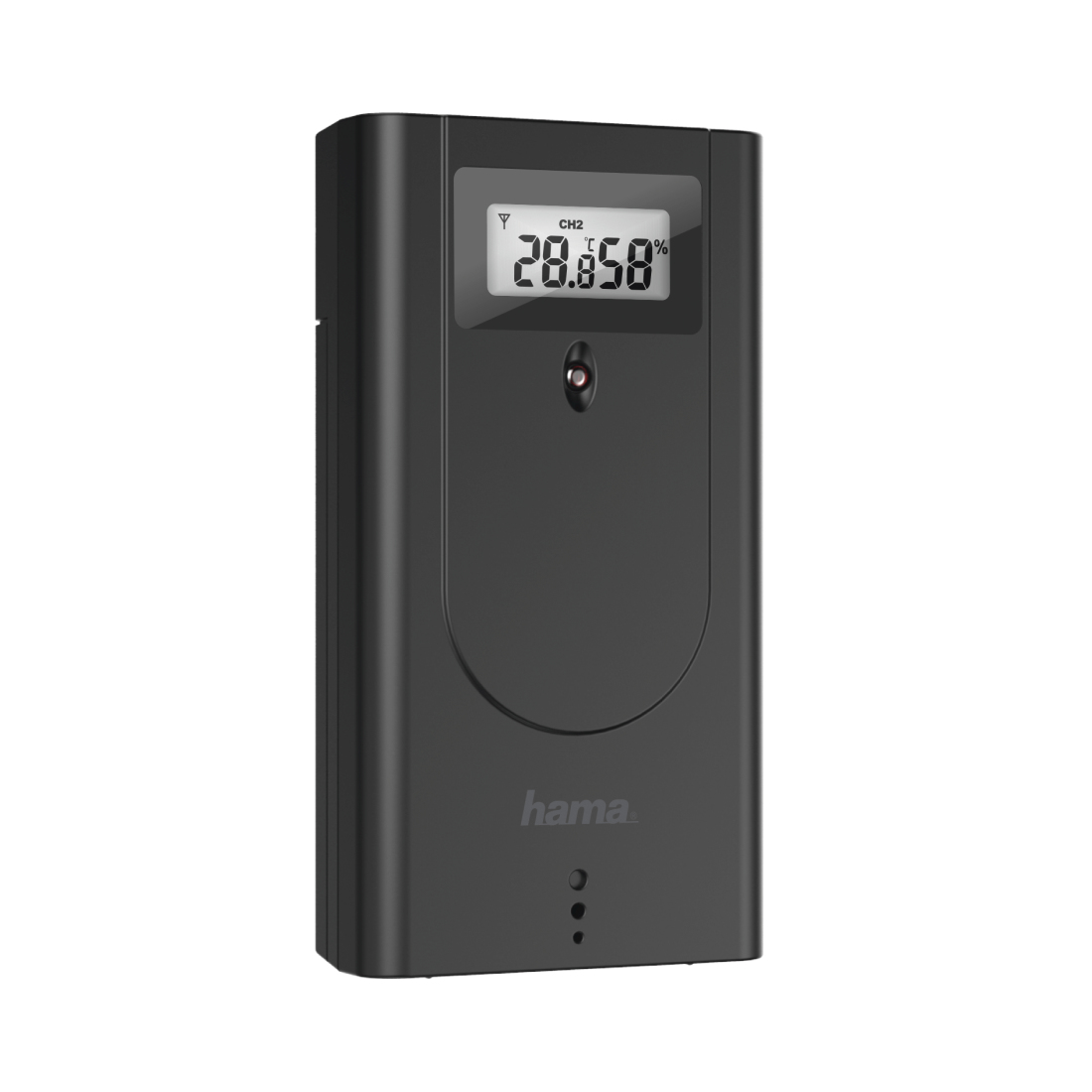 Hama Weerstation Black Line Plus, zwart