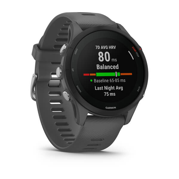 Sportwatch Garmin Forerunner 255 leigrijs/zwart