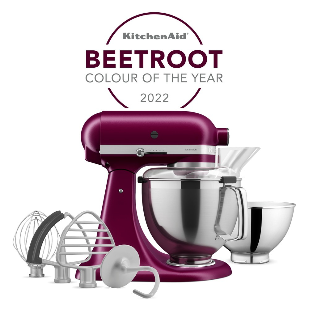 keukenrobot KITCHENAID 5KSM195PSEBE 4.8L BEETROOT